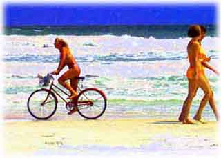 Biking on the Amelia Island Trail