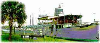 Boat at Dock in Pensacola